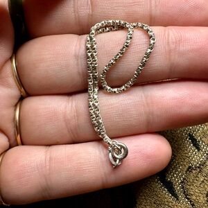 Italian Sterling Silver bracelet.